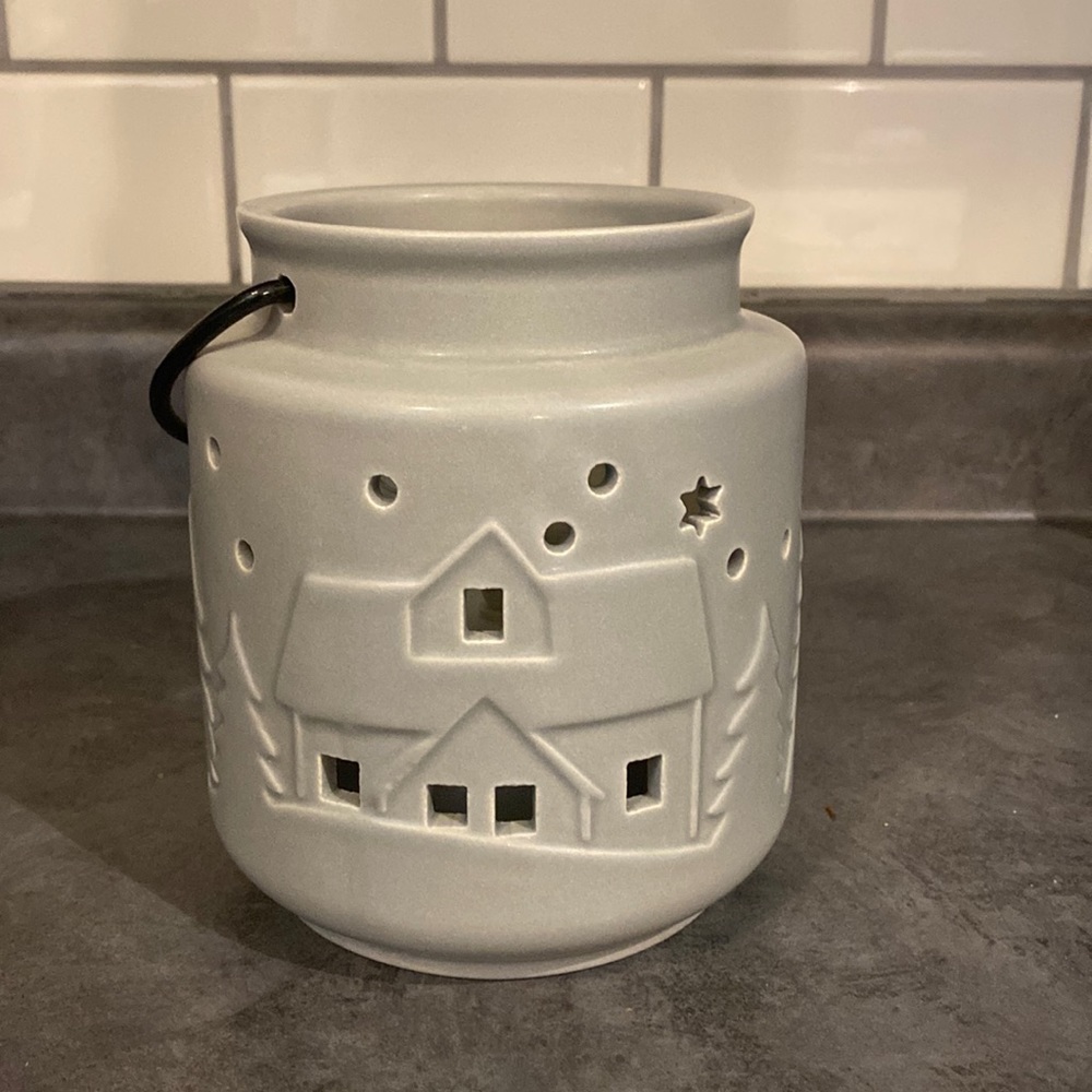 Target BP Ceramic Winter Scene Lantern